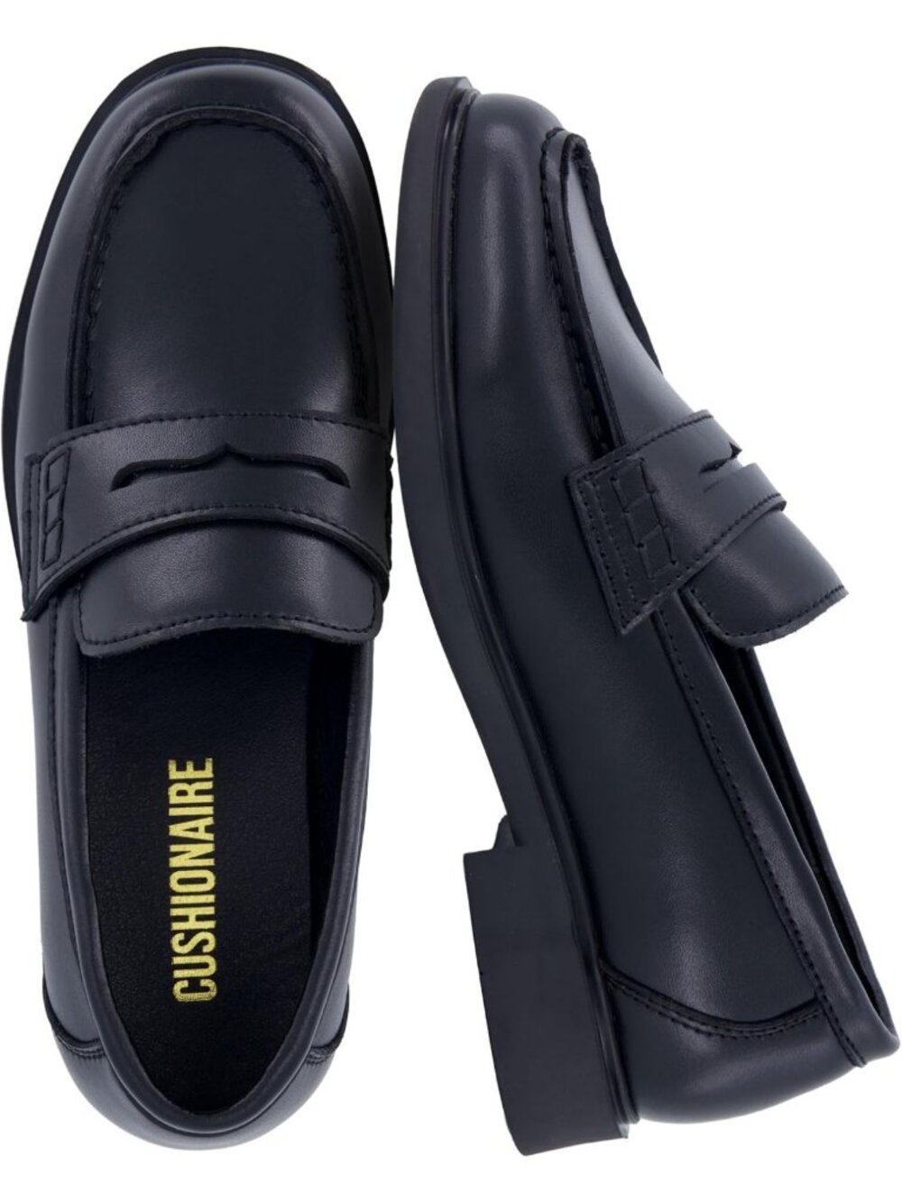 Stylish 100% Genuine Leather Penny Loafers for Women | Comfortable & Chic